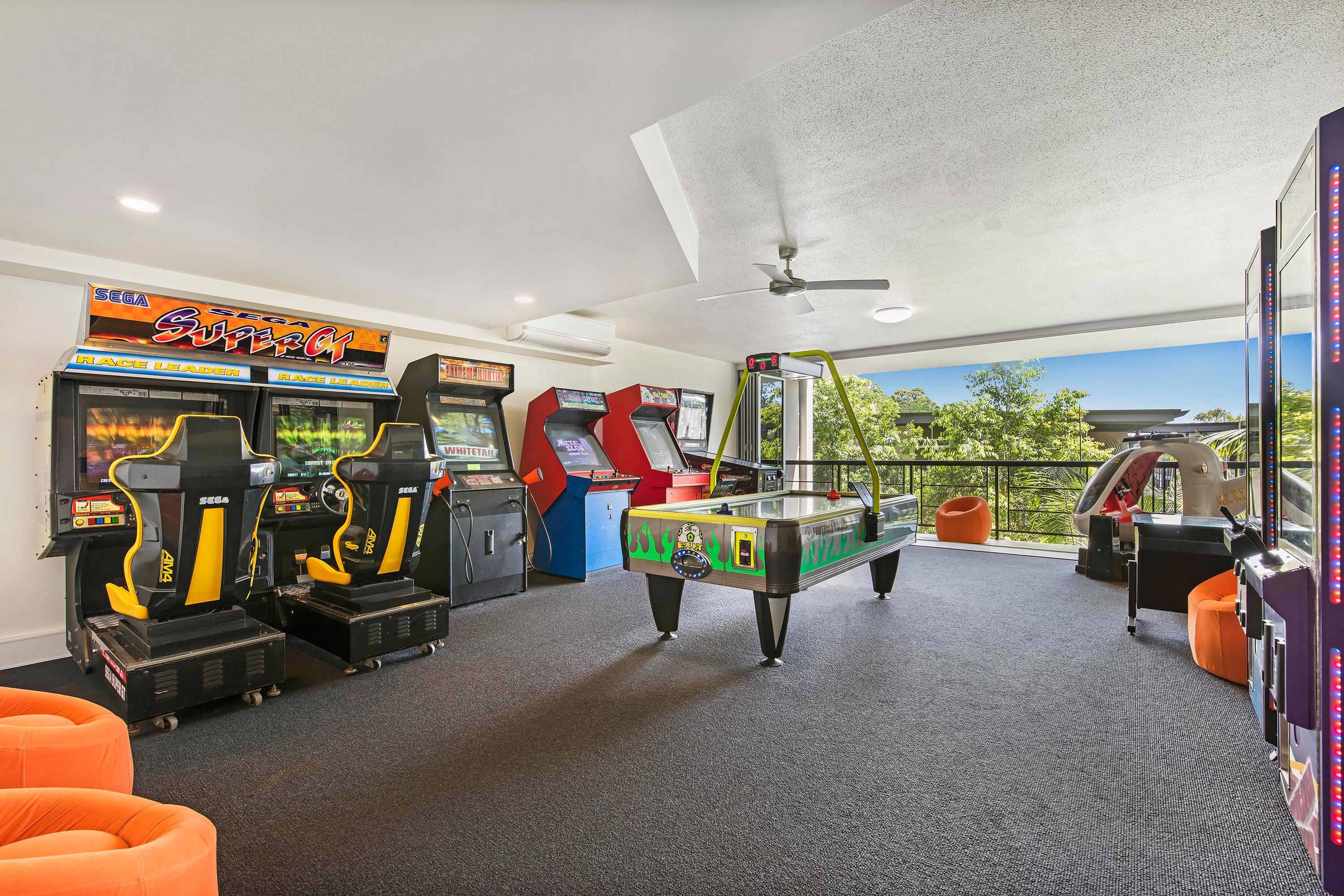 Peppers Noosa Resort And Villas Zewnętrze zdjęcie The games room at the 2012 Australian Institute of Sport